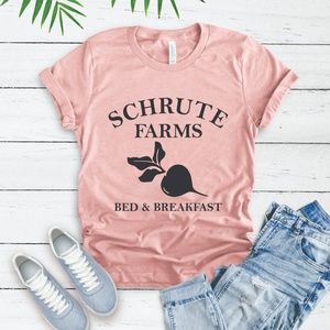 THE OFFICE DWIGHT SCHRUTE FARMS BEETS GRAPHIC TEE